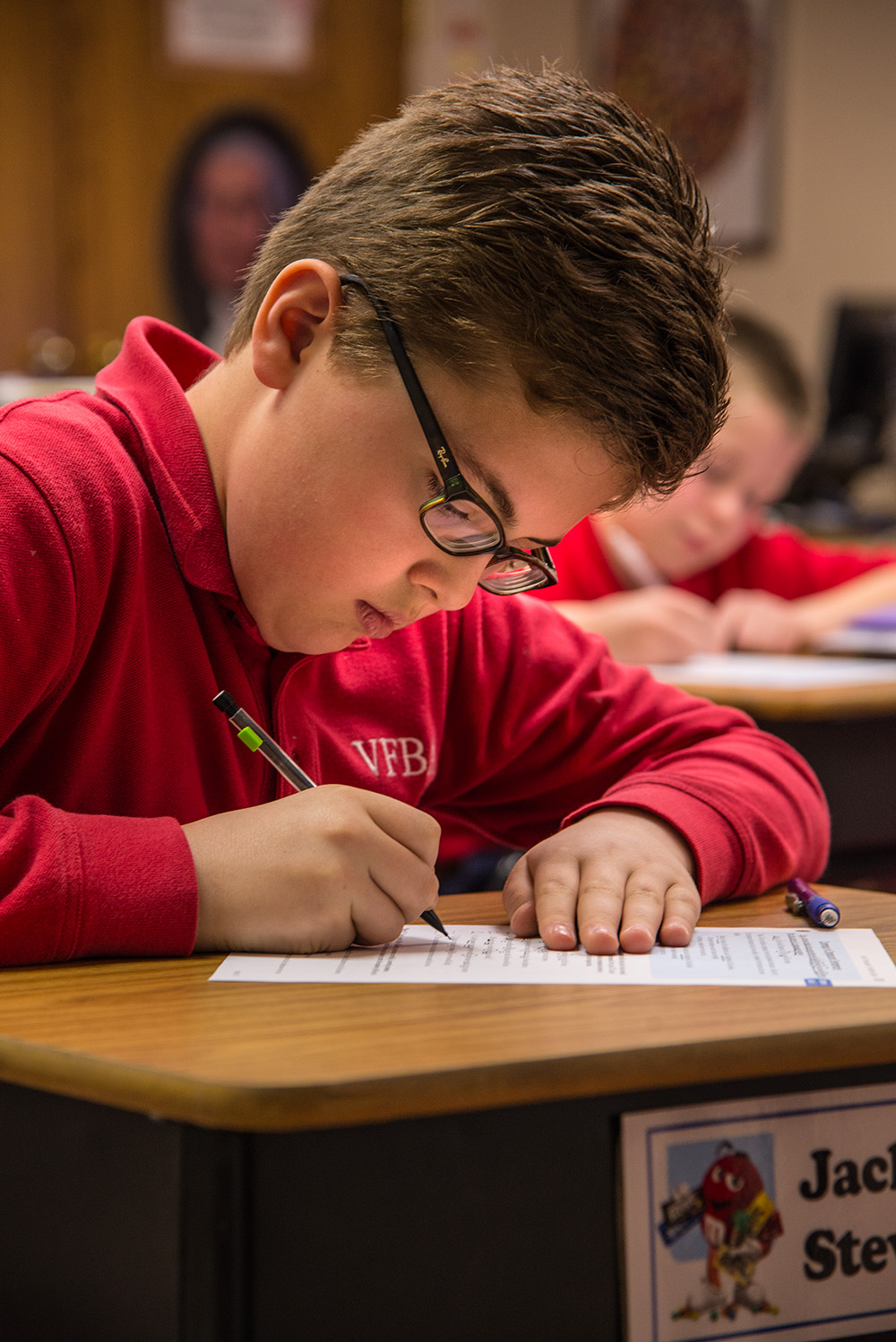 lowerschool Elementary Student Studying